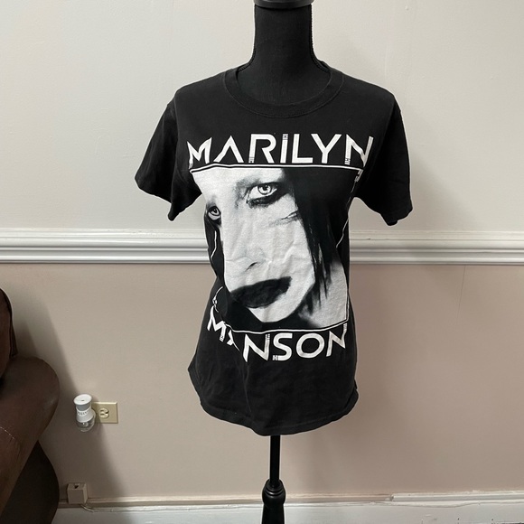 Hanes Tops - Marilyn Manson 2012 Tour Tee